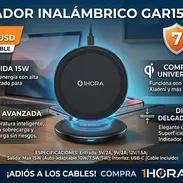 Cargador Inalámbrico Carga Rápido 15W - Img 55143861