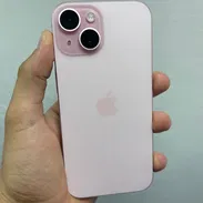 iphone 15 Dual Sim física venta o cambio x iPhone menor y vuelto Rosado - Img 55245890