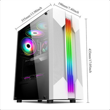 (X) Chasis Gaming suevery SU-66C – Torre Micro-ATX | Vidrio Templado - Img 126474644