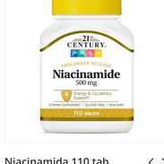 Niacinamida 110 tab 20 usd - Img 54661519