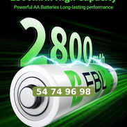Pilas Recargables AA 2800 - Img 57242127