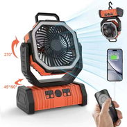 Ventilador recargable f6 20000mp - Img 55111345