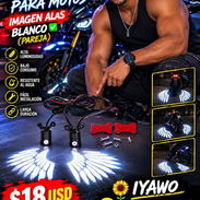 🔥🏍️ ¡DALE UN ESTILO BRUTAL A TU MOTO! 🏍️🔥 ✨ PROYECCIÓN DE LUZ LED PARA MOTOS – IMAGEN ALAS ✨ Disponible en BLANCO 🤍 - Img 58152809