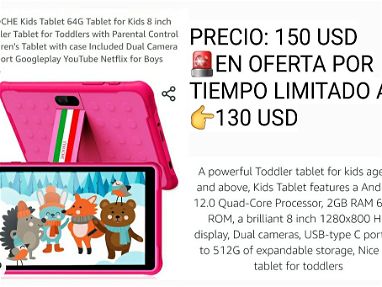 Tablet para niños nuevos en caja 🚨en oferta🤭 - Img 63055080