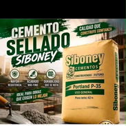 Cemento Siboney Sellado Original P-350 de 42.5 kg✅ 9mil y 8500 por cantidad💸 - Img 56961233