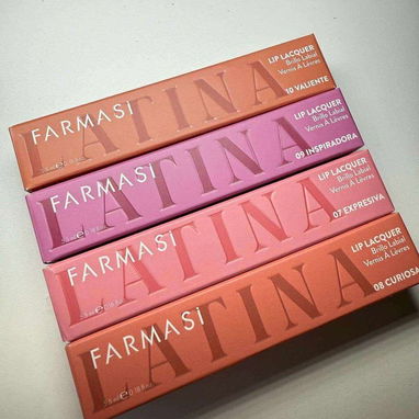 💄Labiales Latina con efecto High-gloss de edición limitada💄by Farmasi - Img 123931360