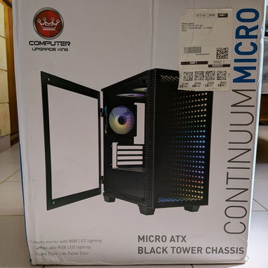 Chasis de PC Gamer Micro ATX Nuevo en Caja - CUK Continuum Micro - 2/4