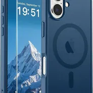 💪Funda Magnética SUPFINE para iPhone 17 – Azul Oscuro💪 - Img 57678962