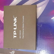 TP-Link MC100CM Convertidor de Fibra Óptica a Ethernet – Nuevo - Img 55922661