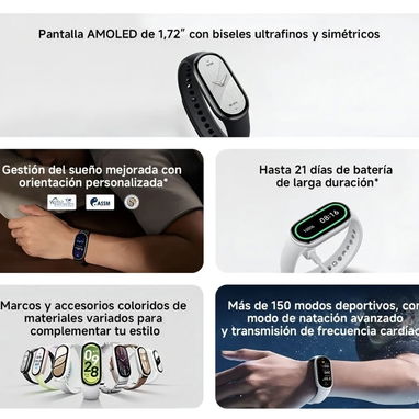 Pulsera inteligente Xiaomi Smart Band 10 original - Img 113028774