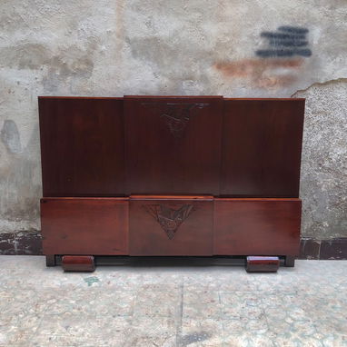 ⚜️ Cama camera con una mesita antigua restaurada • Entrega incluida 🚛 - 2/5