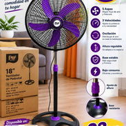 VENTILADOR DE PEDESTAL 18" - Img 57980125