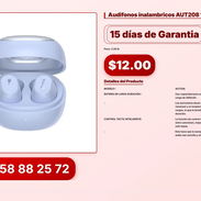Audifonos inalambricos AUT208 1HORA VPT#-0298 - Img 56830995
