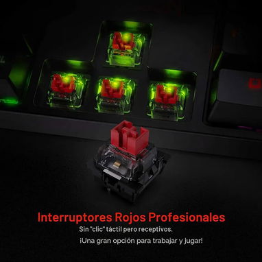 Red Dragon K582 RGB | Teclado Mecánico 100 % | - 3/7