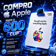 Compro apple pago a 600CUP canjeo rapido y seguro - Img 56880563