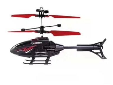 Helicóptero a control remoto. Juguete Helicóptero recargable de control remoto - Img main-image-45562426
