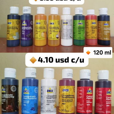 🔸Colorantes y sabores ENCO, utensilios y mucho más 🛵 Mensajería Disponible - 8/10