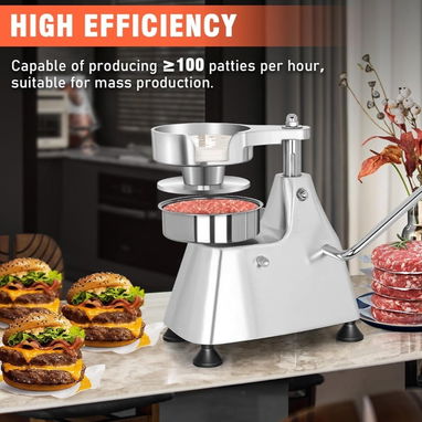 Maquina profesionall para hacer hamburguesas. - 4/4