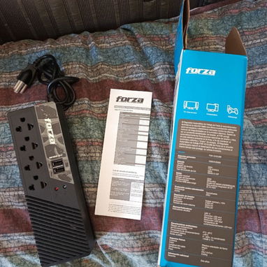 “Protector de corriente FORZA 1000VA NUEVO – ideal PC y TV” - Img 117129440