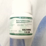 Risperidona 3mg 30tab x 6500 ✅ Solo mensajería 🛵 - Img 55488263