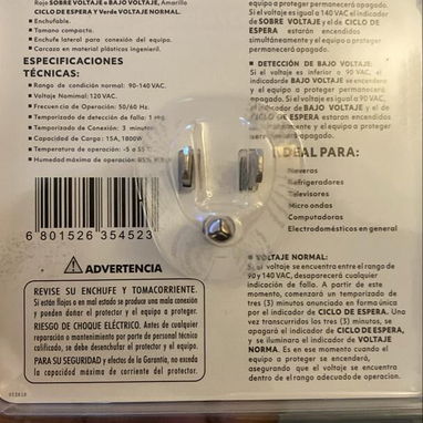 ⚡️Protector de voltaje ⚡️Ideal y funcional para todp tipo de electrodomésticos - Img 123060233