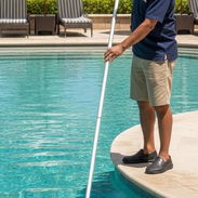 Vara telescópica y sus diferentes funciones para limpieza de piscina.💦 - Img 53541153