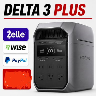Ecoflow Delta 2 max, Ecoflow Delta 3 plus , Ecoflow Delta 3 class, Ecoflow Delta pro , Batería extra para Delta 3 plus - 3/4