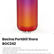 Bocinas portátil bluetooth 1Hora - Img 56363260