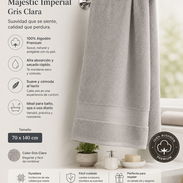 Toalla de Baño Majestic Imperial Gris Clara (CV) - Img 55943053