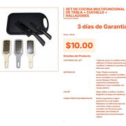 Set de Cocina Negro con Diseño Ligero y Mangos Antideslizantes Pro VPT#-0276 - Img 55667032