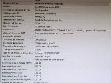 Computadora PC completa + Impresora HP Multifunción + Mesa de computadora (REBAJADA Todo x 450) - Img main-image