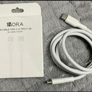 CABLES TIPO C A TIPO C CARGA RÁPIDA Y TRANSFIEREN DATOS MIDEN 1 METRO (MARCA 1HORA) - Img 53341463