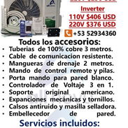 Combo Split All Novu 1 Tonelada por $296 USD con todo incluido (Montaje y Transporte) - Img 56008115