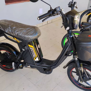 *🛵Bicimotos AVA 0km🛵*  ☑️Motor de 800w ☑️Batería de 48v/30ah ☑️Autonomía de 70km - 4/4