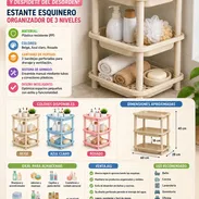 🧴ESTANTE 🧴 ESQUINERO ORGANIZADOR EN VARIOS COLORES. MENSAJERÍA CON FACTURA. 📲 54833699 - Img 55995227