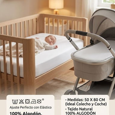Juegos de sábanas de cuna nuevas IKEA, El Corte Inglés - 4/5