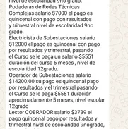 CONVOCATORIAS DE CURSOS PARA LA ESCUELA DE CAPACITACIÓN EMPRESA ELÉCTRICA - Img 48977903