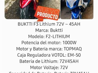 Moto electrica Bucatti. mensajería incluida - Img main-image-45827890