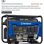 Westinghouse — Generador portátil 6600W (gasolina solamente) - Img 55528708