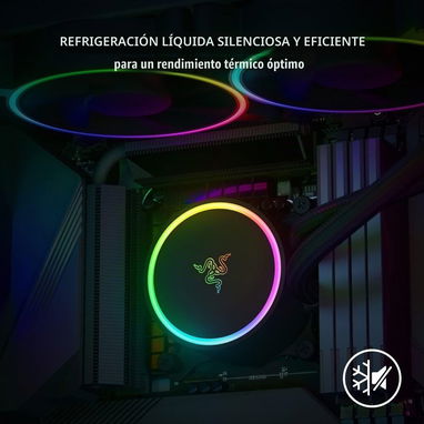 Refrigeración Liquida Razer Hanbo Chroma AIO 240mm NEW / SELLADA - 2/6