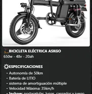 Bicicleta Eléctrica ASKGO - Img 50214070