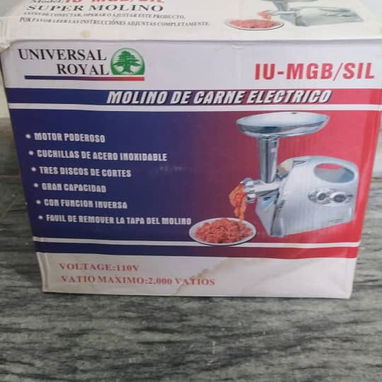 ¡DE PAQUETE! Moledora de Carne Universal Royal 🥩 - Img 124025494