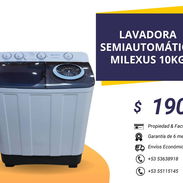 Lavadora semiautomática Milexus 10 kg - Img 53062855