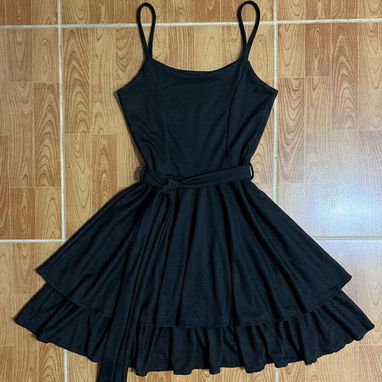 Vestido con lazo corte princesa de vuelo - Img 123457633