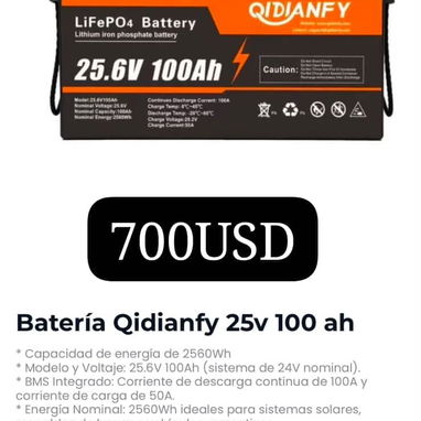 Baterías LifePO4 para inversores - 4/5