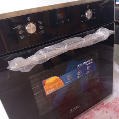 Horno eléctrico empotrable Royal con función de freidora de aire - 4/4