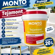 Pintura monto impermeabilizante de 20 Lcolor ⚪️ - Img 57677510