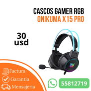 Cascos Gamer RGB ONIKUMA X 15 PRO - Img 55628937