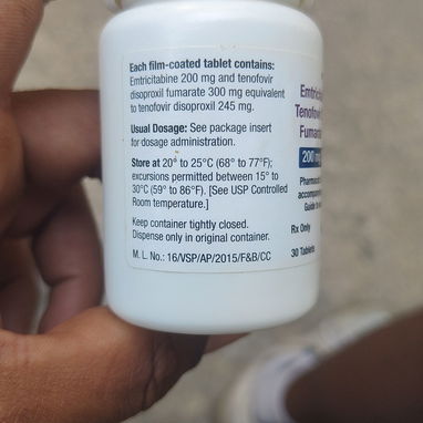 Emtricitabine,Tenofovir Dixopril,Fumarate ) - 9/10
