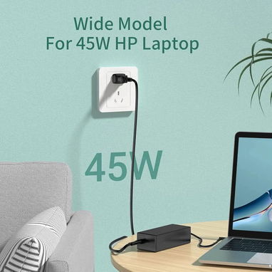 Adaptador de CA de 45 W, cargador para portátil compatible con HP Pavilion X360 Cargador m3-u103dx m3-u001dx 11-n010dx 1 - Img 123465730